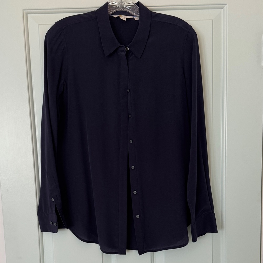 Woman’s Navy button down from Boden
